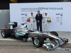 Mercedes GP представиха официално MGP W02