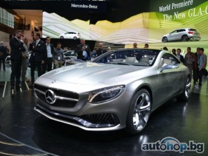 Mercedes S-клас купе свали покривалото