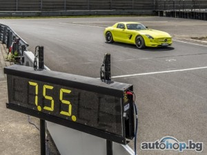 Mercedes SLS AMG Electric Drive записа рекорд на Нордшлайфе