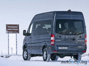 Mercedes Sprinter 4x4: високопроходимият бус