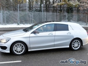 Mercedes започна тестовете на CLA Shooting Brake