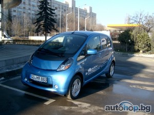 Mitsubishi i-MiEV се появи за първи път в България