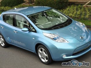 Nissan LEAF с върхова безопасност