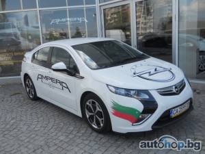 Opel Ampera на Еко Рали България