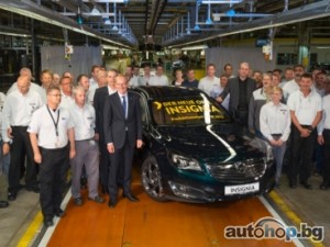 Opel стартира производството на новата Insignia в Рюселсхайм