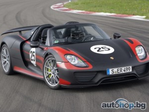 Porsche 918 Spyder ще използва HTML инфосистема