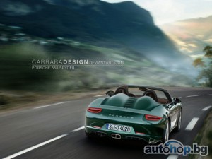 Porsche показа бъдещия 550 Spyder