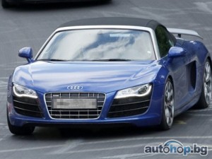 R8 Spyder GT стъпи на Нюрбургринг