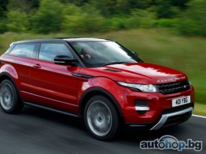 Range Rover Evoque е първият автомобил, който ще получи 9-степенна автоматична трансмисия.