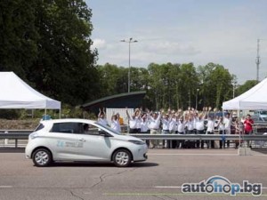 Renault Zoe измина 1618 км за 24 часа