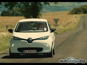 Renault Zoe с роля в лента на Люк Бесон