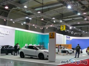 Renault и Dacia на автомобилен салон София 2011