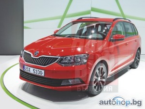 Skoda Fabia Комби идва през 2015 г.