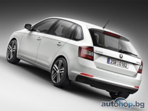 Skoda разкри Rapid Spaceback