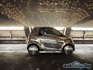 Smart ForTwo светна като дискотека