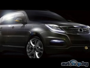 SsangYong показа изображения на нов кросоувър