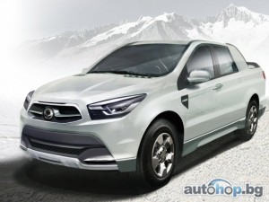 SsangYong показва концептуален пикап