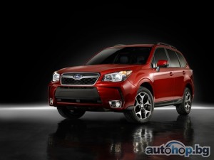 Subaru показа новия Forester чрез 3D мапинг