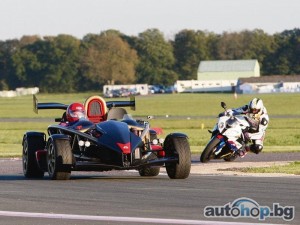 TopGear изправи BMW S1000RR  срещу Ariel Atom V8