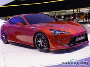 Toyota показа FT-86 с нов цвят