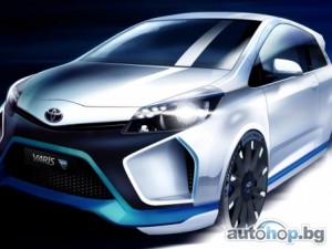 Toyota показа за първи път снимка на Yaris Hybrid-R Concept