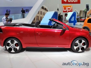 VW Golf GTI Cabrio беше показан в Женева