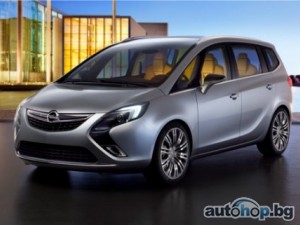 Автосалон Женева 2011: Opel показа Zafira Tourer Concept (Видео)