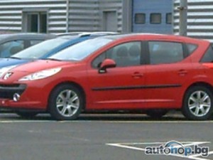 Без камуфлаж-  Peugeot 207 SW