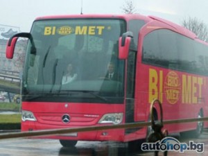 Биомет с автобуси Мерцедес-Бенц