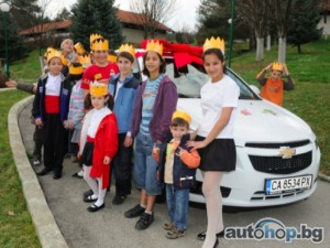 Дарен бе първият от трите автомобила Chevrolet за SOS Детски селища България