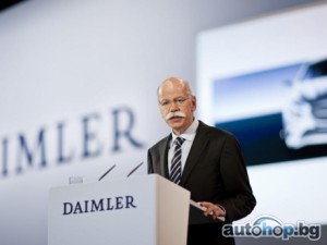 Дитер Цече остава изпълнителен директор на Daimler