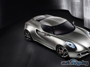 До 2015 г. очаквайте Alfa Romeo 4C роудстър