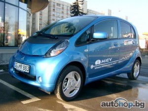 Електромобилът Mitsubishi i-MiEV се появи за първи път в България