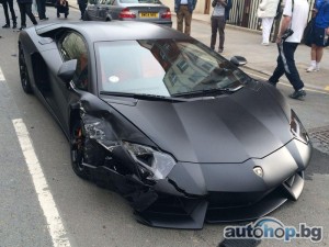 Ето как се засича Lamborghini Aventador (видео)