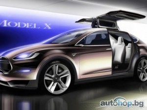 За седмица Tesla получи 500 поръчки за електрическия кросоувър Model X