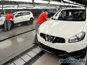 Заводът на Nissan в Съндерланд с рекордно производство