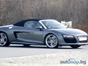 Издебнаха обновения суперкар Audi R8 по време на тестове