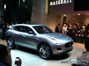 Концепцията Maserati Kubang във фокуса на прожекторите