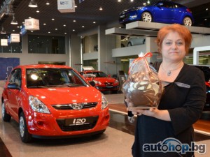 Кристина от Пловдив получи наградата си Hyundai i20