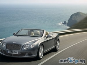 Много лукс в кабриолета Bentley Continental GTC