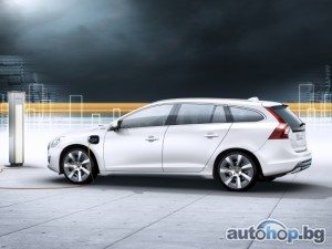 Направиха хибрид от Volvo V60