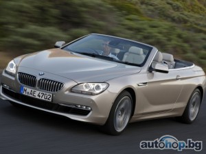 Нови снимки на BMW 6-Series Cabriolet