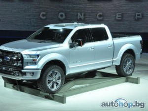 Новият Ford F-150 ще е с алуминиева конструкция