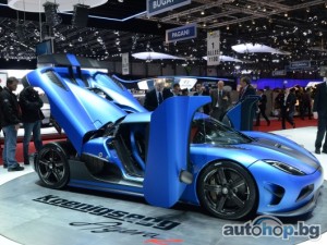 Обновен Koenigsegg Agera R на автосалона в Женева