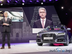 Обновената гама на Audi A6 дебютира в Париж
