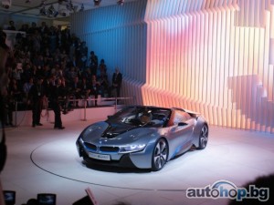 Още информация и снимки на i8 Spyder в Пекин