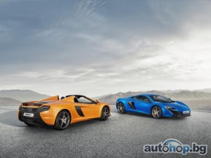 Показаха 650S Spider наред с купето на McLaren