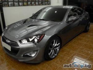 Показаха фейслифт на Genesis Coupe