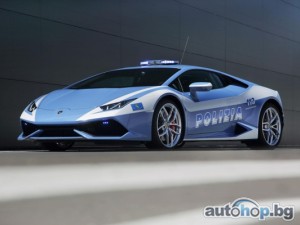 Полиция получи Lamborghini Huracan LP 610-4