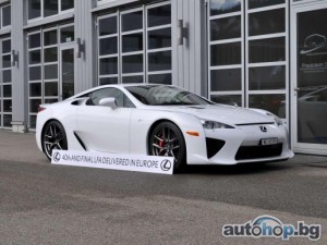 Последният Lexus LFA доставен в Европа